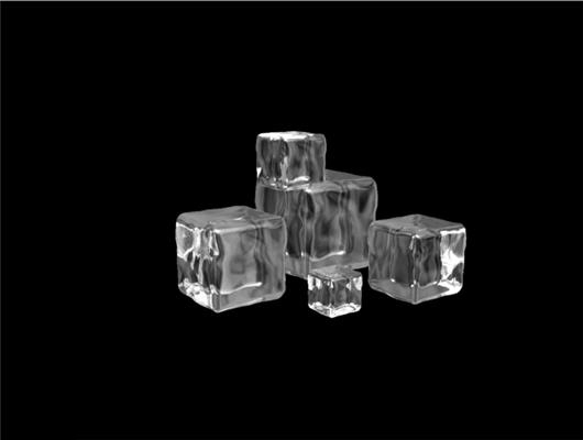 利用3dmax2014制作透明的冰块(3dmax制作冰块教程)
