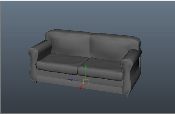 Maya材质教程：打造逼真的破旧沙发效果(maya沙发怎么做)