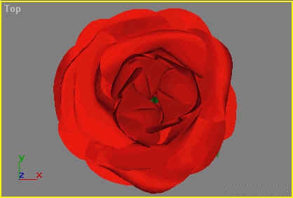 利用3dmax制作一朵红玫瑰(利用3dmax制作一朵红玫瑰花)
