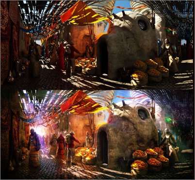 利用3dmax VRay渲染一个阿拉伯市场的场景(3dmax和vray渲染)