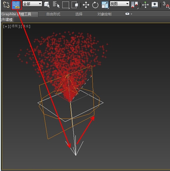 3dmax使用超级喷射、重力、导向板制作喷泉动画效果教程