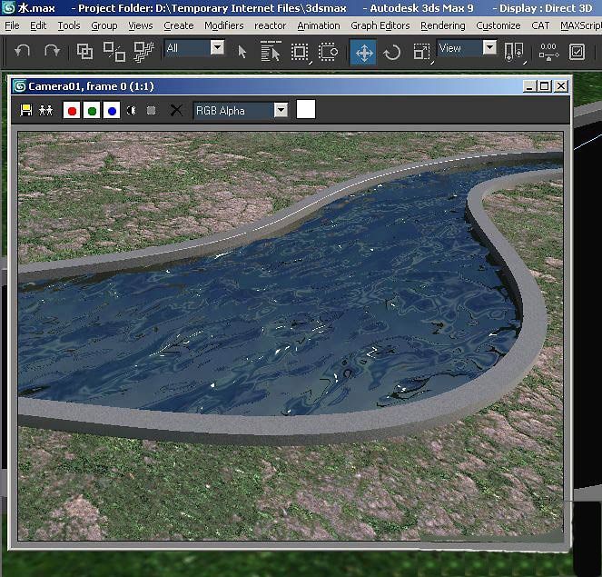 利用3dmax制作真实的水面材质(利用3dmax制作真实的水面材质)