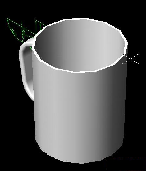 利用CAD绘制水杯效果教程(利用cad绘制水杯效果教程)
