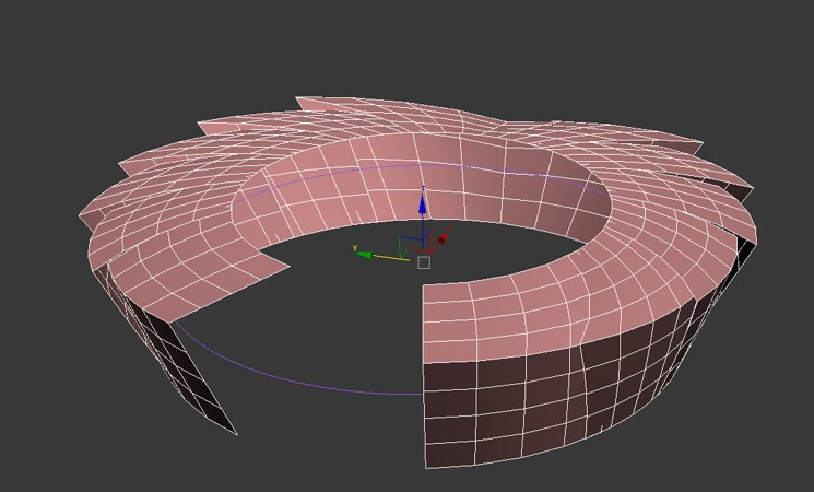 使用3Dmax建造一个异形体育馆教程