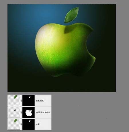 PS图片合成-Apple苹果标志创意招贴(ps苹果标志制作)
