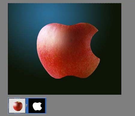 PS图片合成-Apple苹果标志创意招贴(ps苹果标志制作)