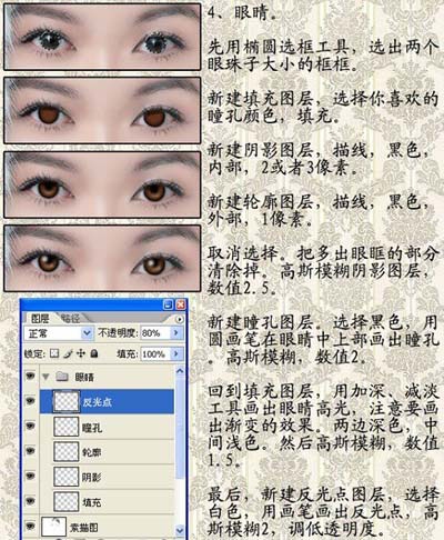 PS鼠绘打造唯美的古典仿手绘美女(ps鼠绘作品)