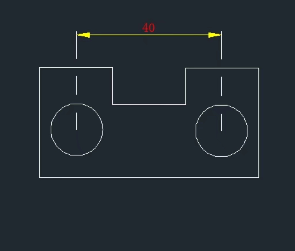 AutoCAD用DIMBREAK命令将标注打断怎么做(autocad中打断命令)