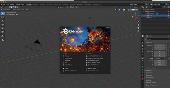 blender雕刻工具栏不见了(blender雕刻模式看不见)